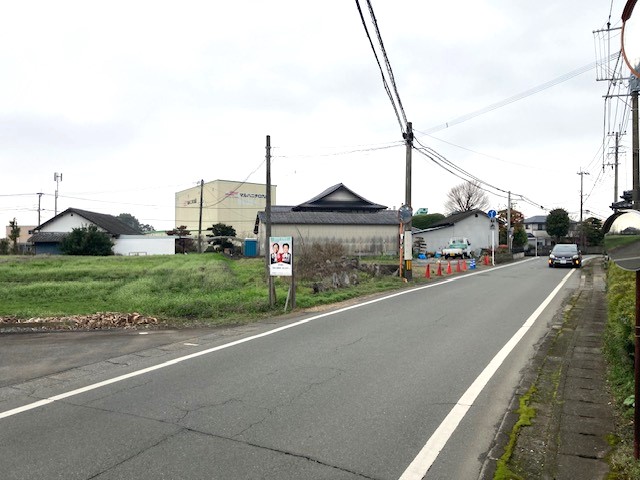 菊陽町　土地　お預かりしました。